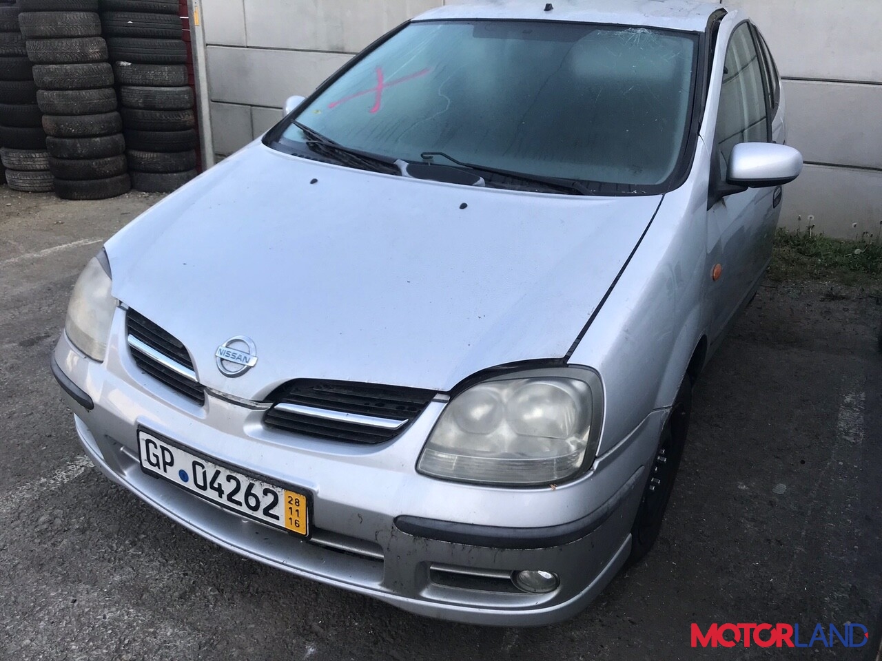 Недавно поступивший автомобиль Nissan Almera Tino - разборочный номер 610008