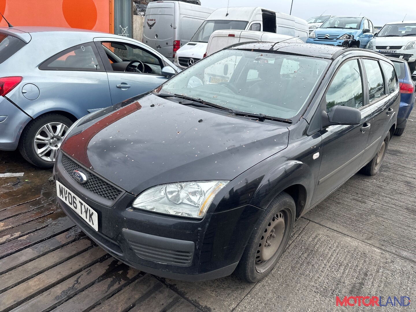 Недавно поступивший автомобиль Ford Focus 2 2005-2008 - разборочный номер  t41044