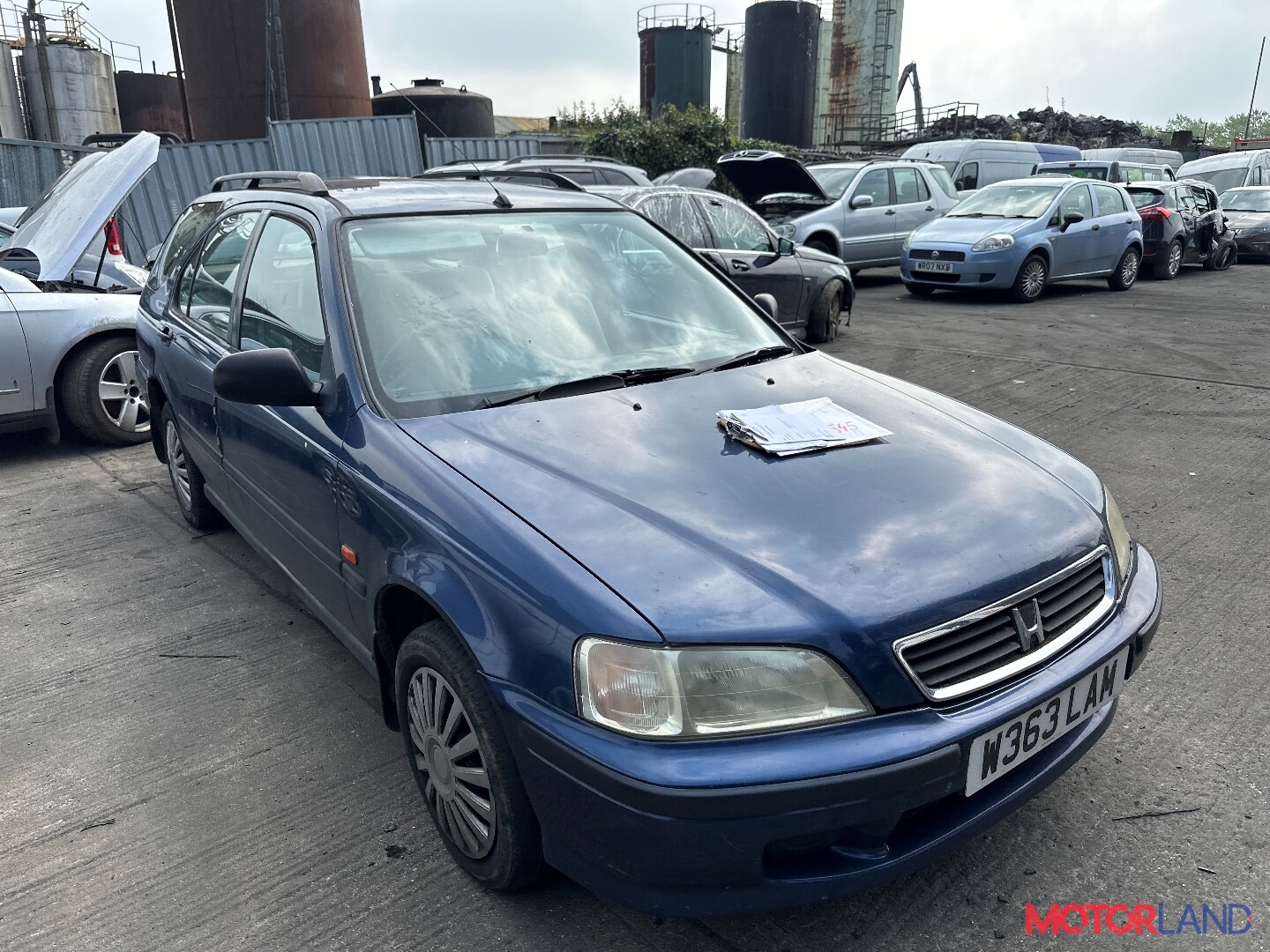 Недавно поступивший автомобиль Honda Civic 1995-2001 - разборочный номер  t41266