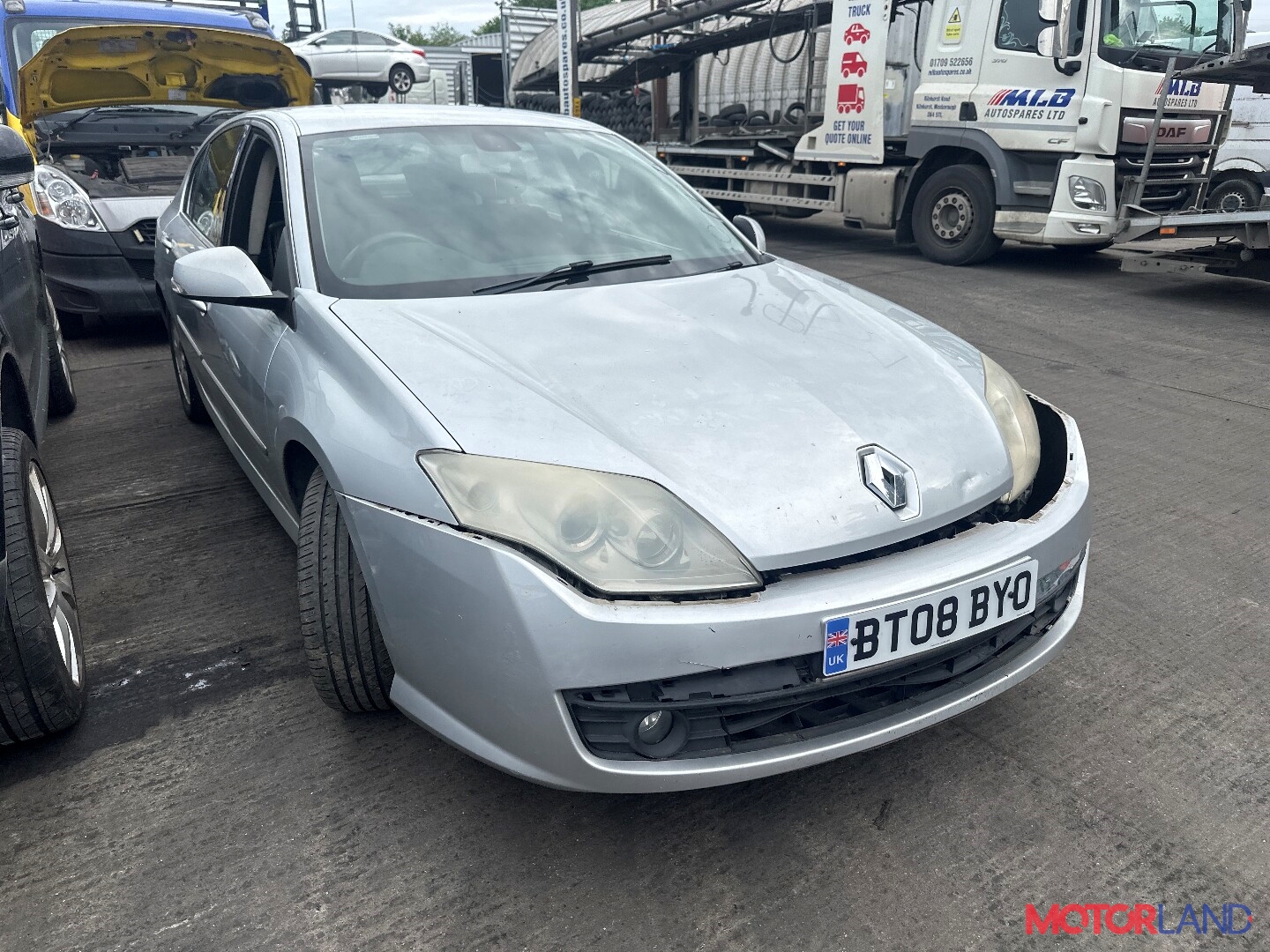 Недавно поступивший автомобиль Renault Laguna 3 2007- - разборочный номер  t41763