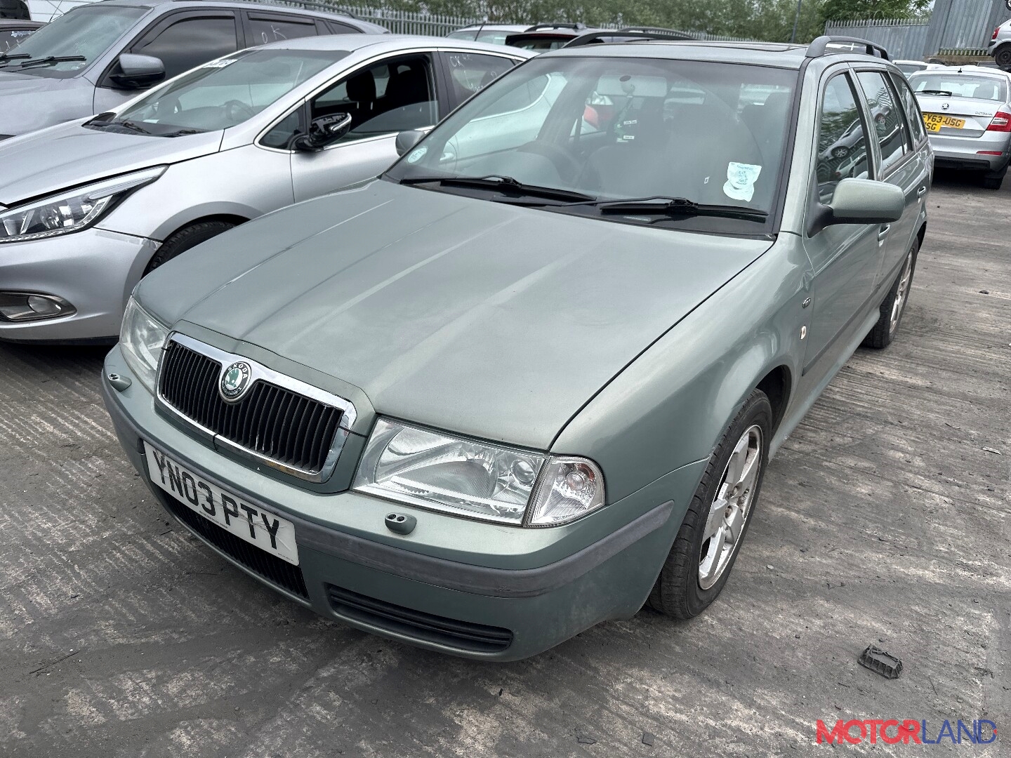 Недавно поступивший автомобиль Skoda Octavia Tour 2000-2010 - разборочный  номер t41869