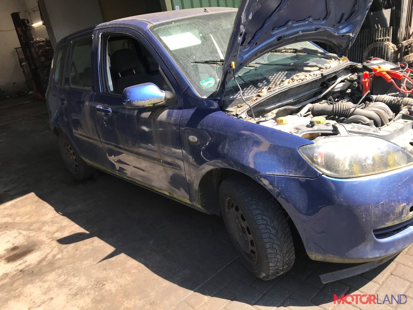 Недавно поступивший автомобиль Mazda 2 2003-2008 - разборочный номер 38414