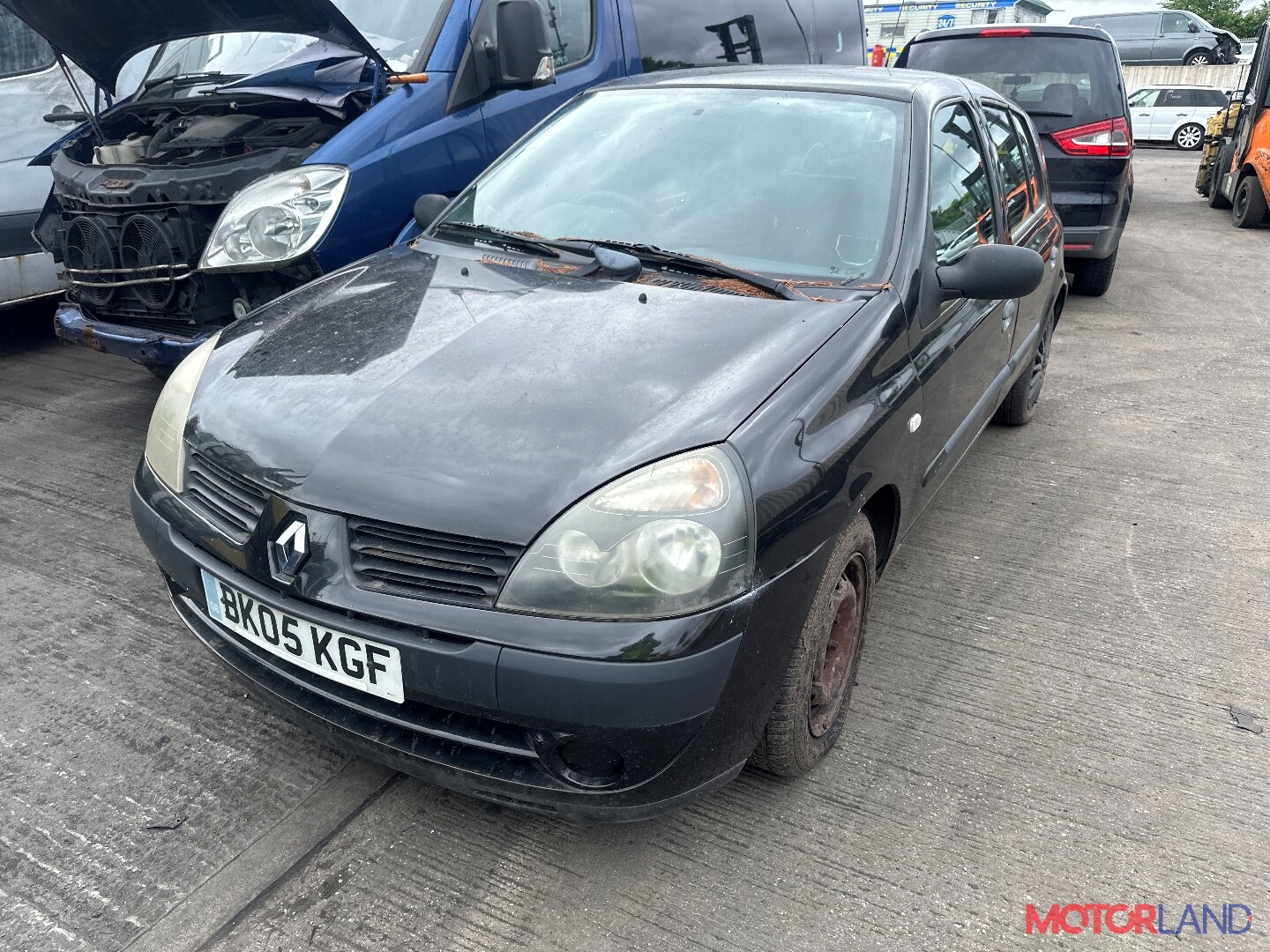 Недавно поступивший автомобиль Renault Clio 1998-2008 - разборочный номер  t41915