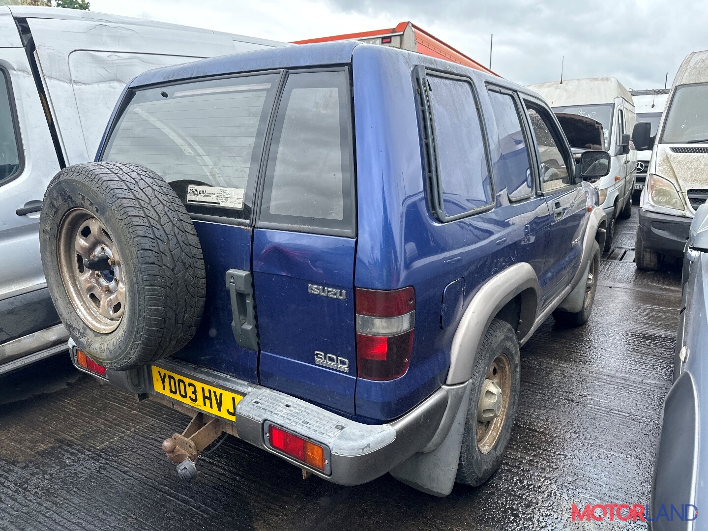 Недавно поступивший автомобиль Isuzu Trooper - разборочный номер t42260