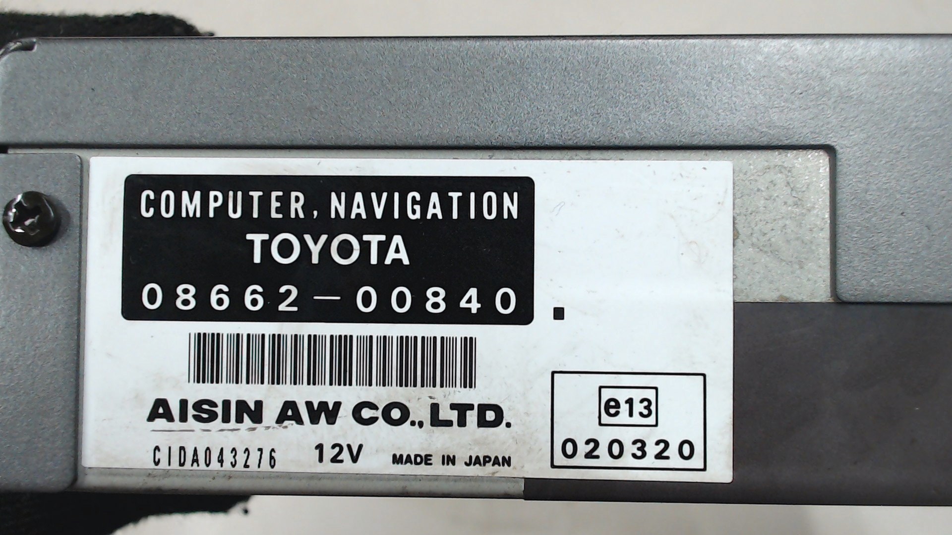 0866200840 Проигрыватель, навигация Toyota RAV 4 2000-2005 2003 08662-00840