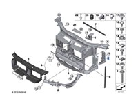 51647117812, 7117812 Кронштейн радиатора BMW X1 (E84) 2009-2015 5146671 #3