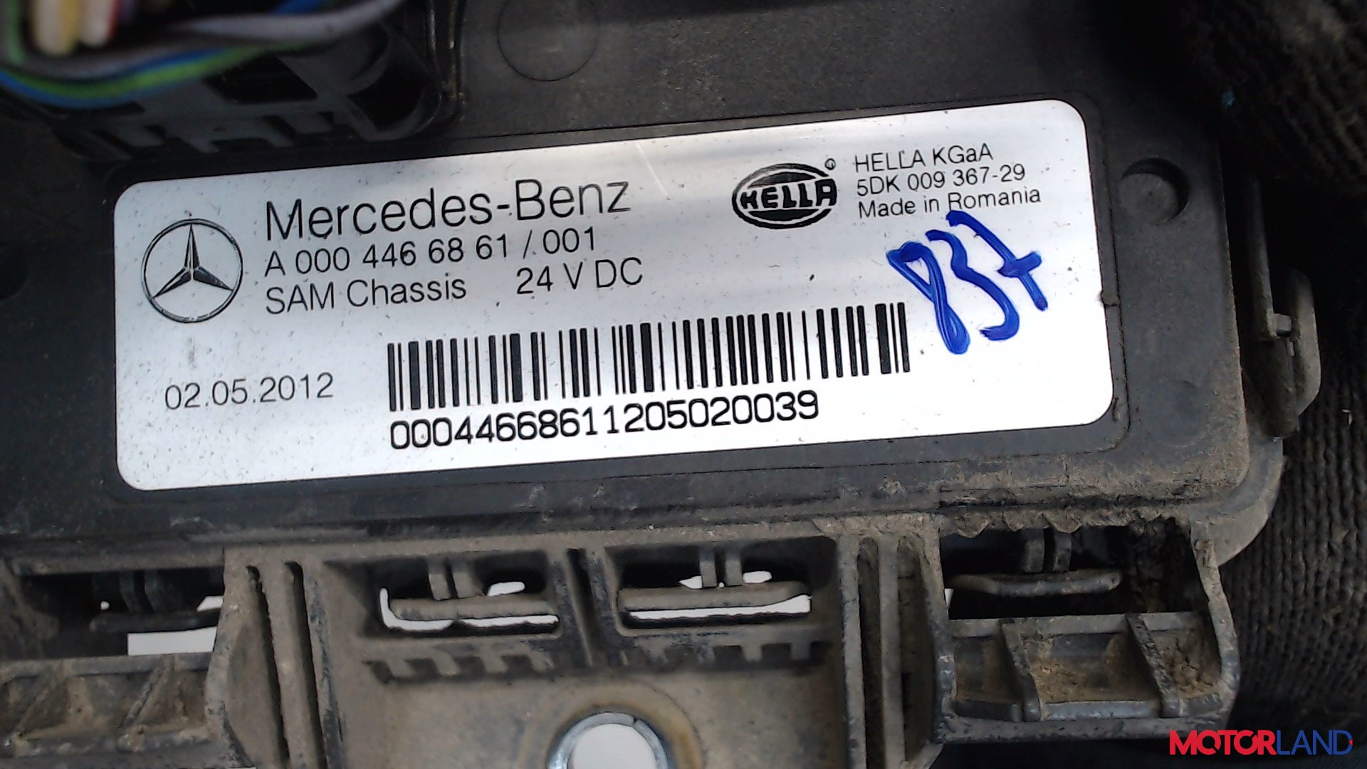 Блок управления SAM Mercedes Actros MP4 2011- 12.6 л. 2012 ОМ 471.926 б/у #2