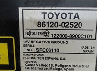 86120-02520 Магнитола Toyota Auris E15 2006-2012 6434231 #4