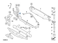 51647163483, 7163483 Кронштейн радиатора BMW 5 E60 2003-2009 6570410 #4