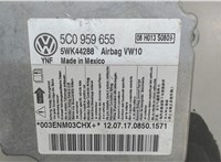 5C0959655 Блок управления подушками безопасности Volkswagen Passat 7 2010-2015 Америка 6808050 #2