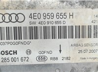 4E0959655H Блок управления подушками безопасности Audi A8 (D3) 2007-2010 6842435 #4