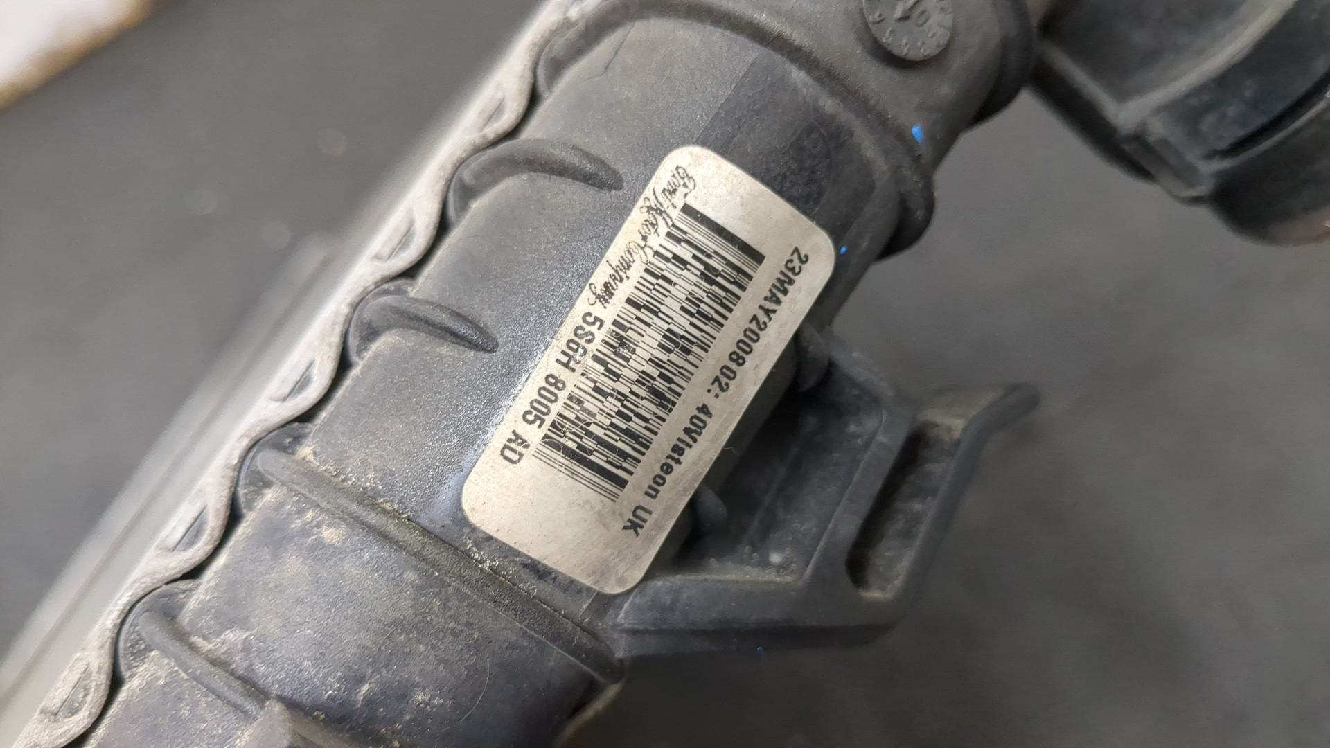 Радиатор охлаждения двигателя основной