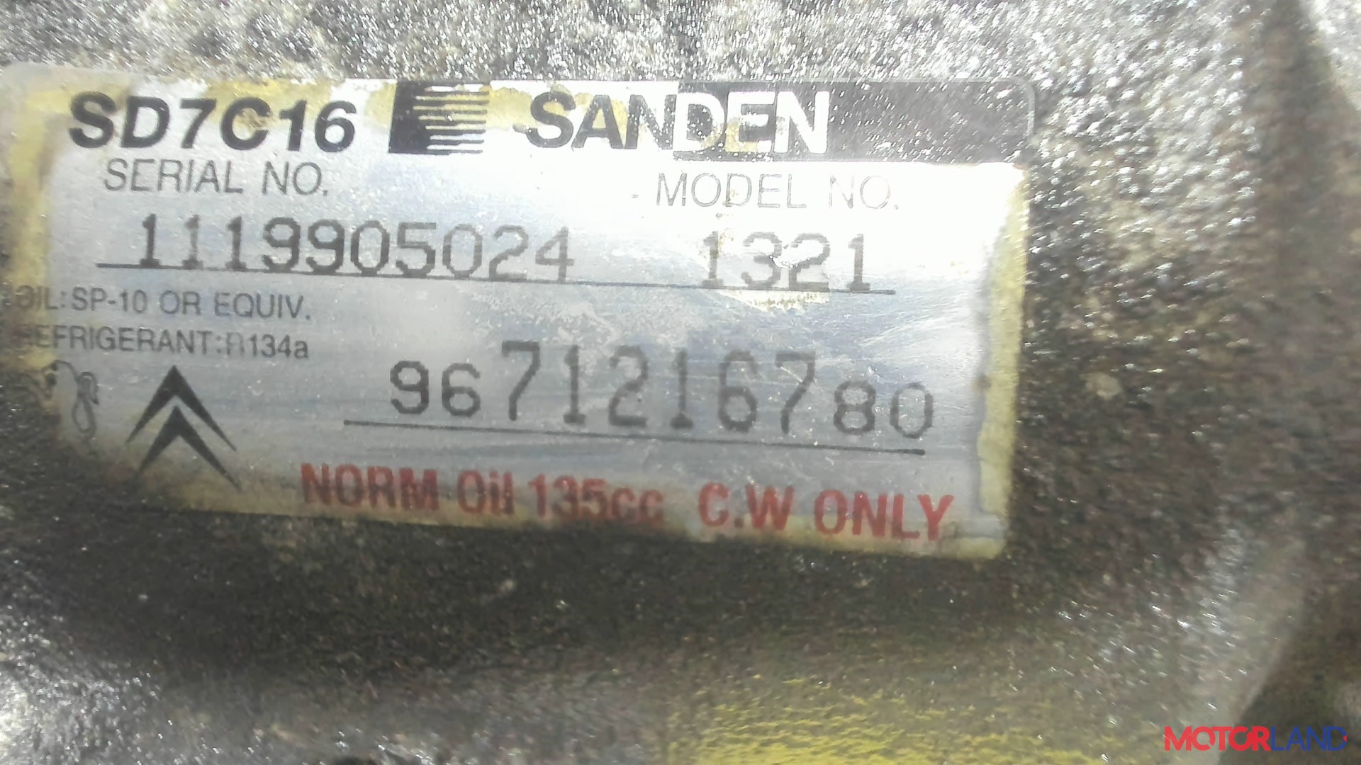 Контрактный двигатель Citroen C4 Picasso 2006-2013 1.6 л. Дизель 9HY, 9HZ PSA9H0110JBBN0306568 б/у #13
