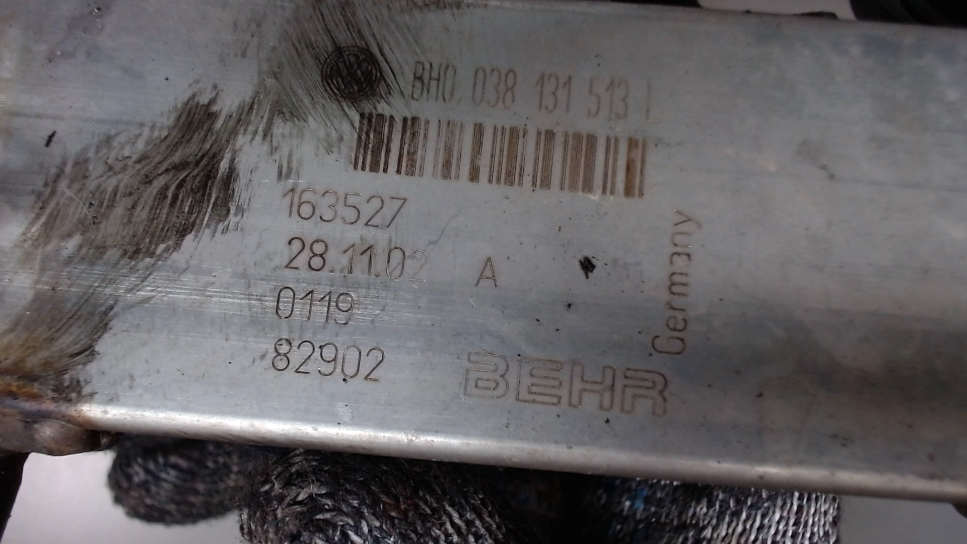 Тройник вентиляции картерных газов