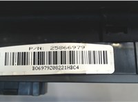 25866979 Кнопка стеклоподъемника (блок кнопок) Chevrolet Trailblazer 2001-2010 7412449 #3