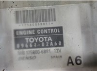 8966102a60 Блок управления двигателем Toyota Corolla E12 2001-2006 7962234 #3