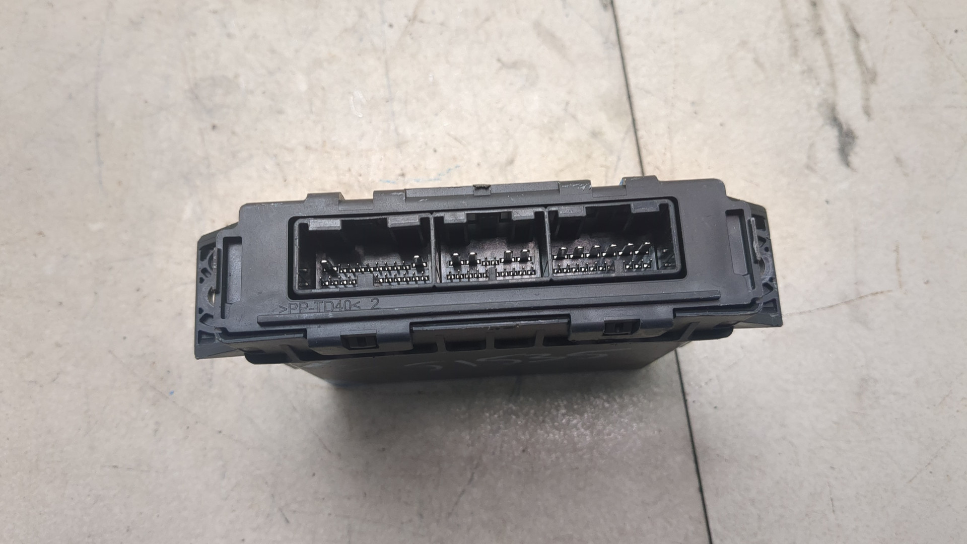 Блок управления климатической установкой