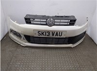  Заглушка (решетка) бампера Volkswagen Polo 2009-2014 11367051 #1