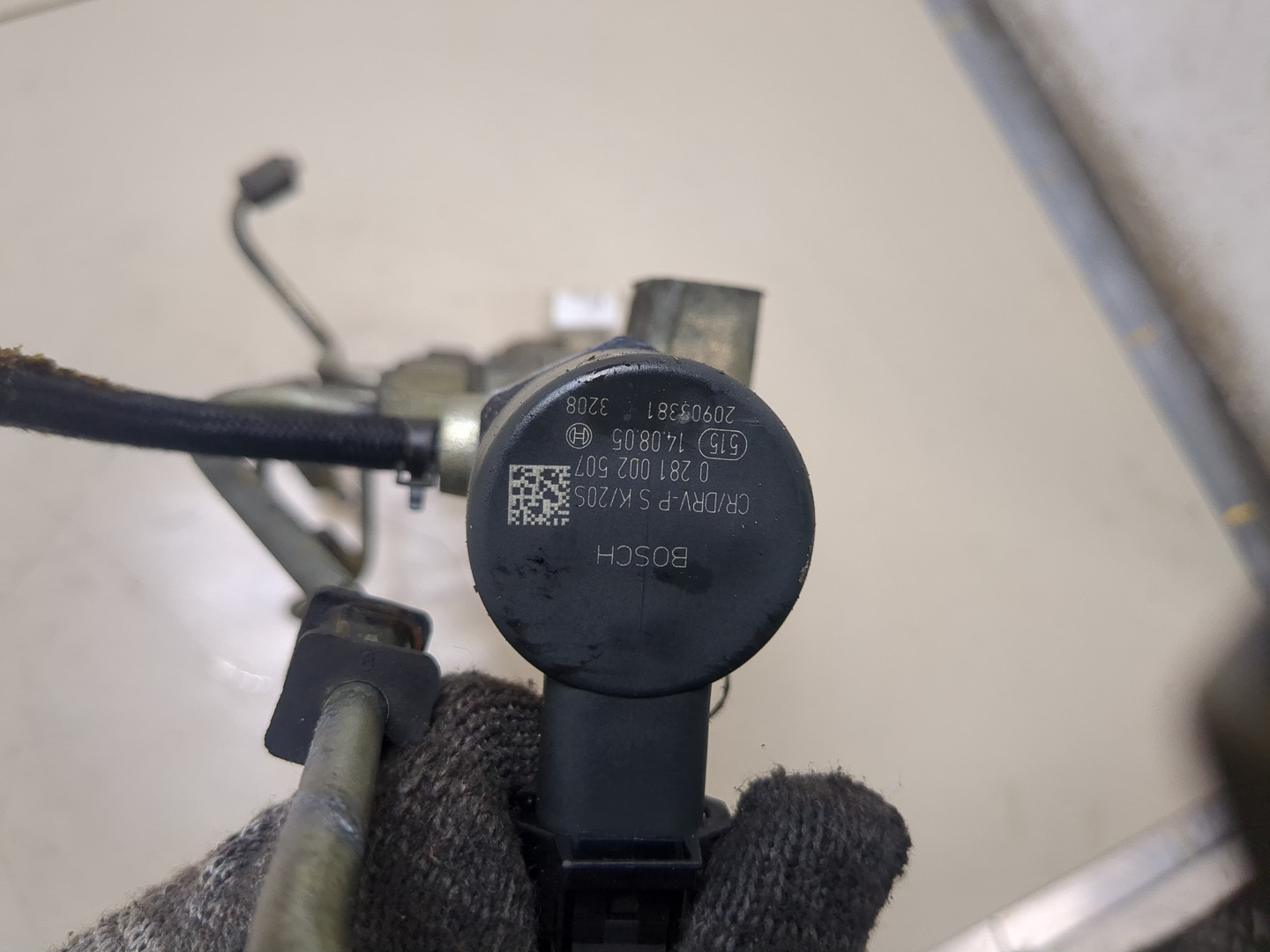 Рейка топливная (рампа)