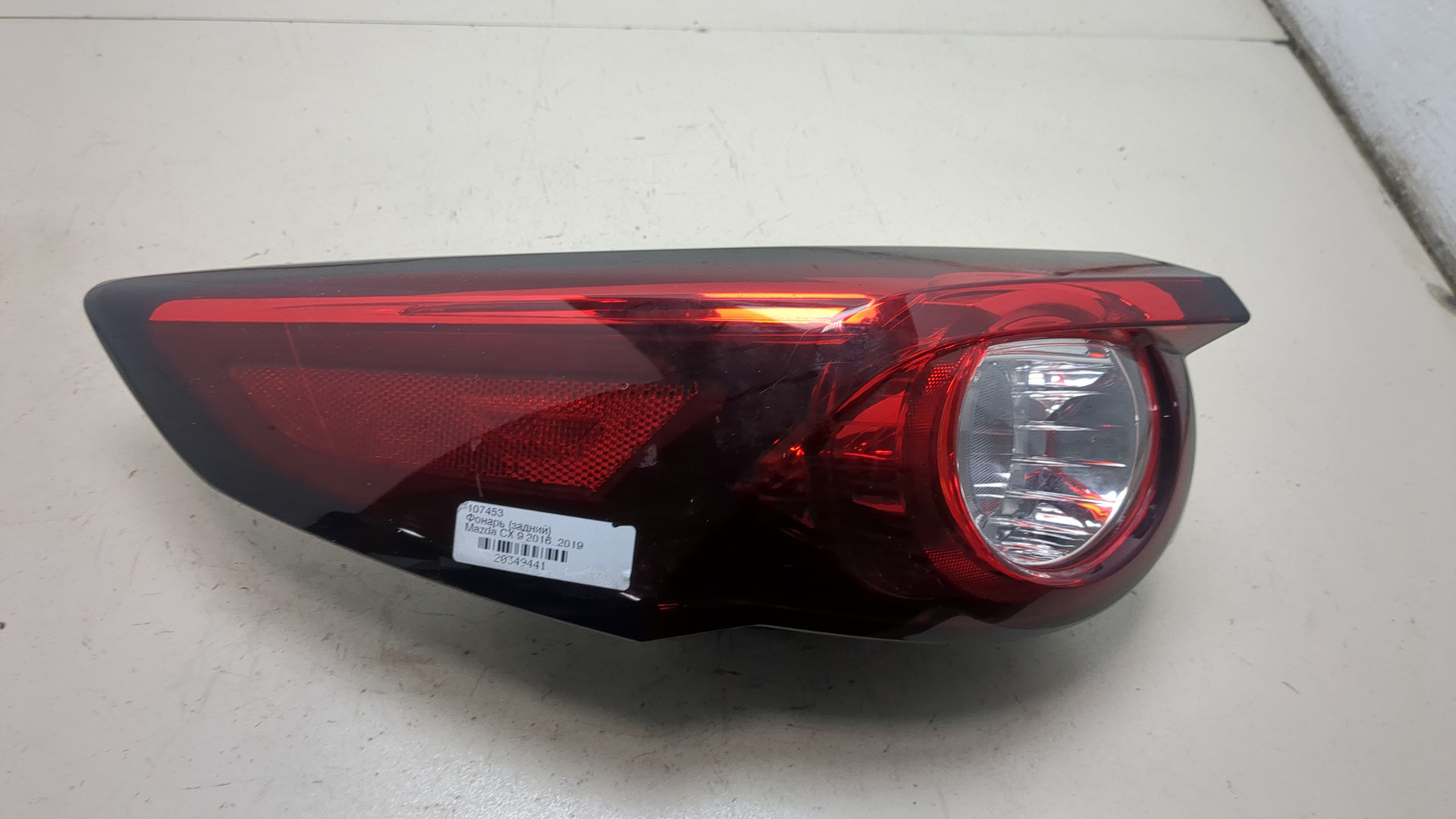 Фонарь задний левый