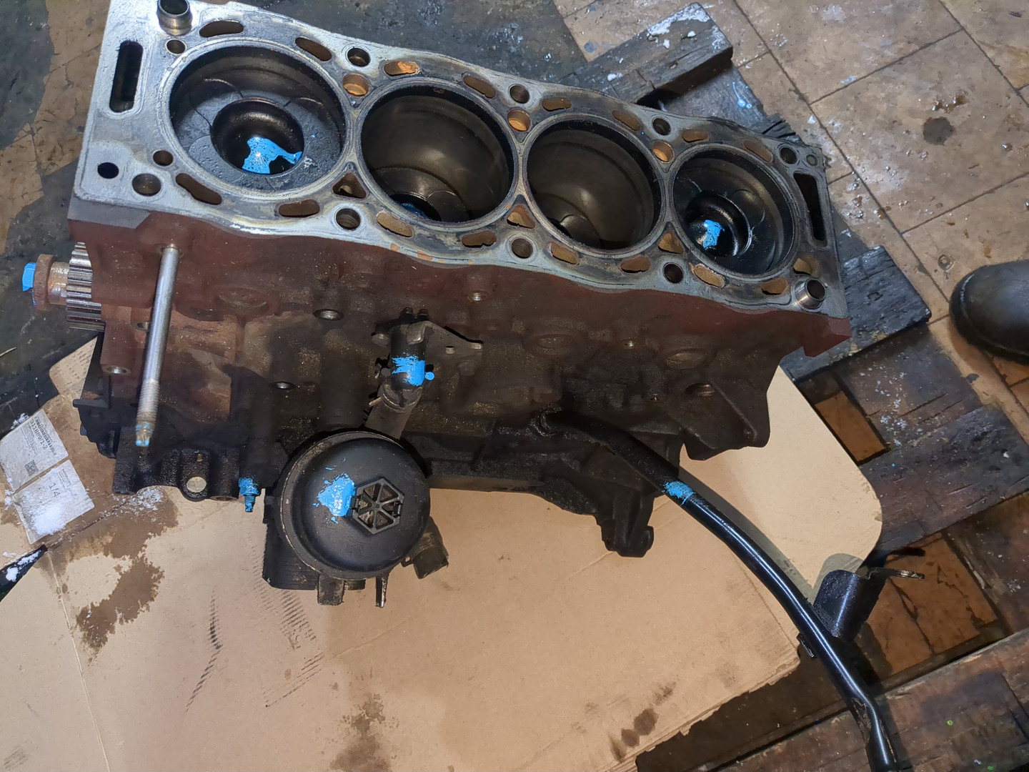 Блок двигателя