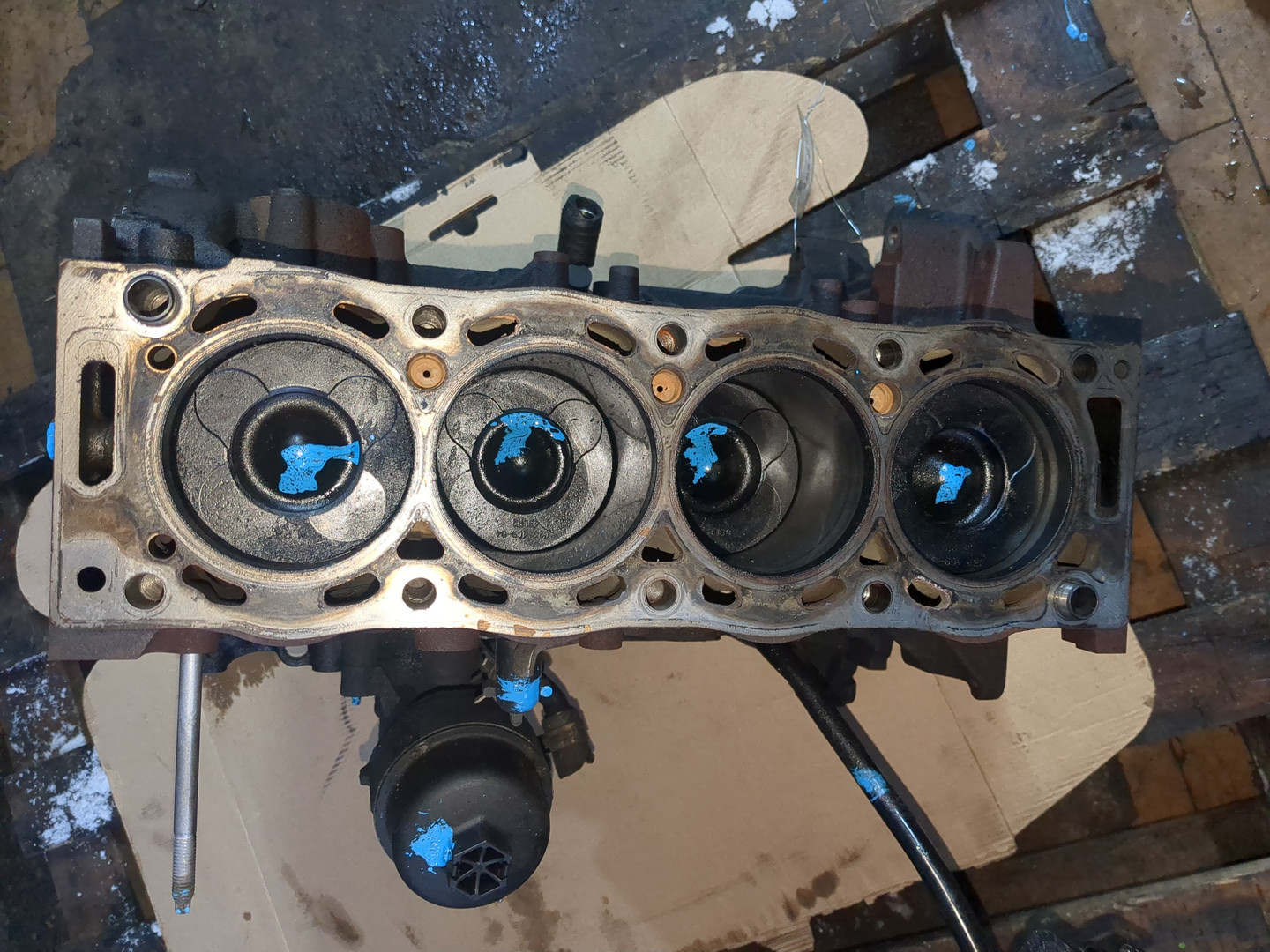 Блок двигателя