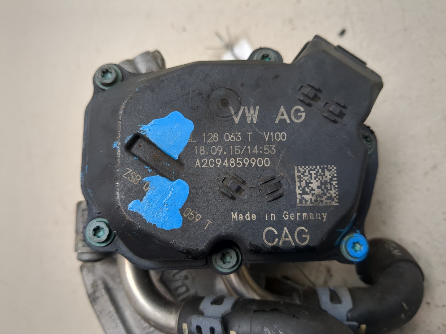 Заслонка дроссельная электрическая