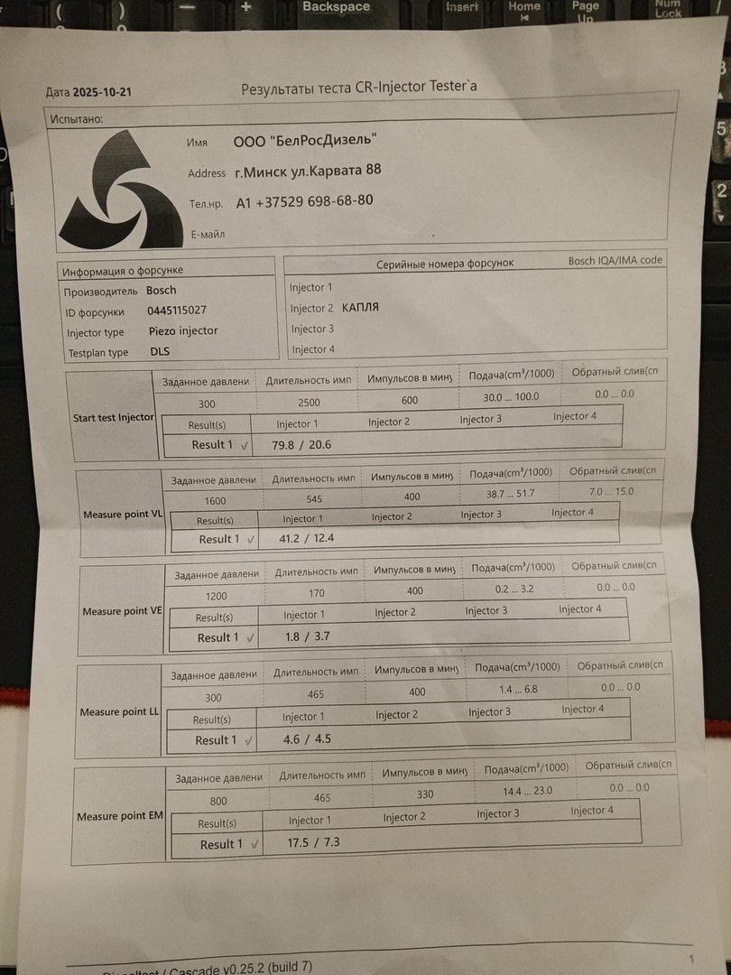 Форсунка дизельная электрическая