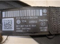  Ремень безопасности Volkswagen Passat 7 2010-2015 Европа 20386546 #2
