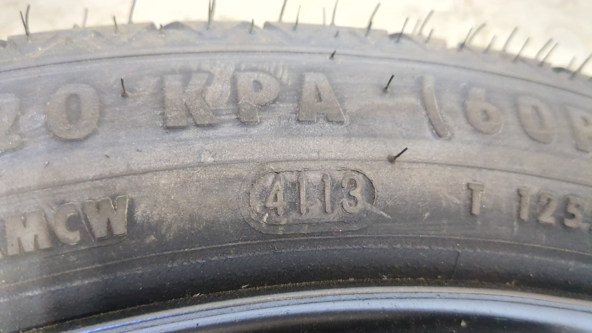 Диск запасного колеса/докатка