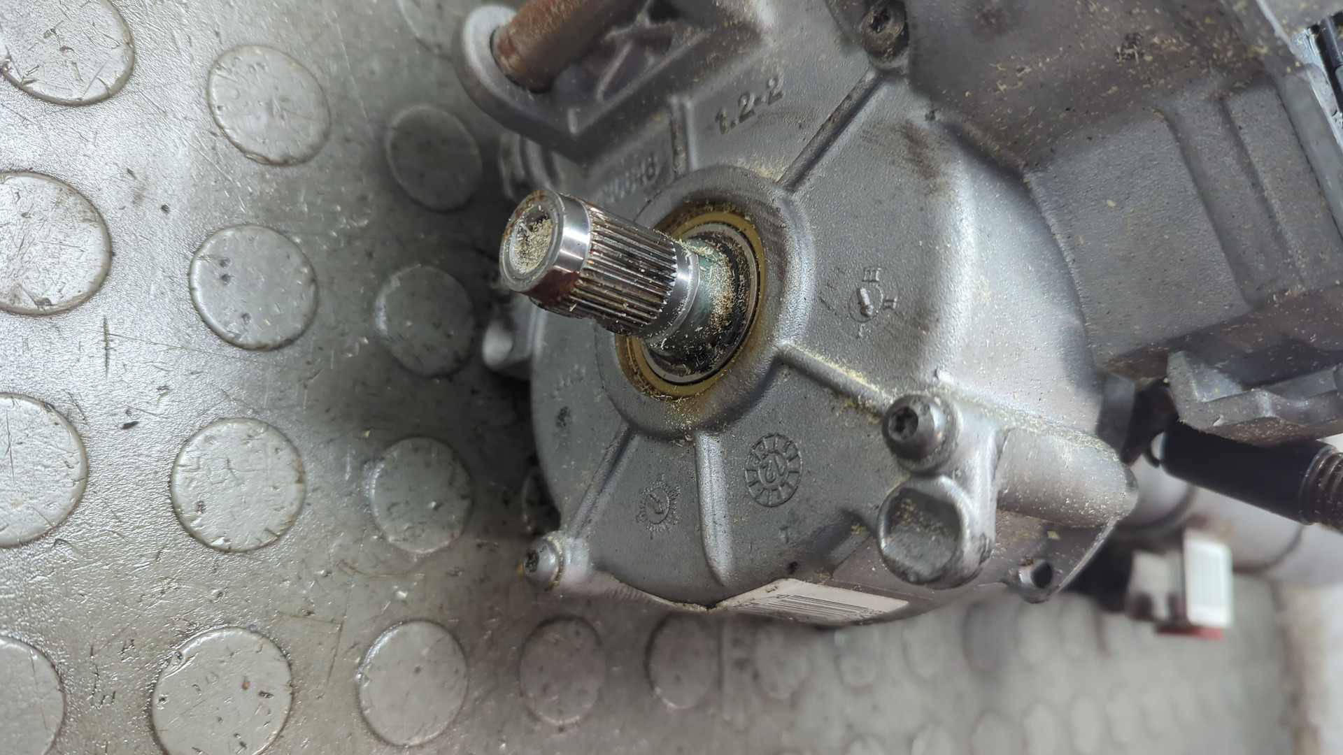 Серводвигатель рулевой рейки