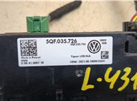  Разъем AUX/USB Volkswagen Tiguan 2016-2020 20412556 #3