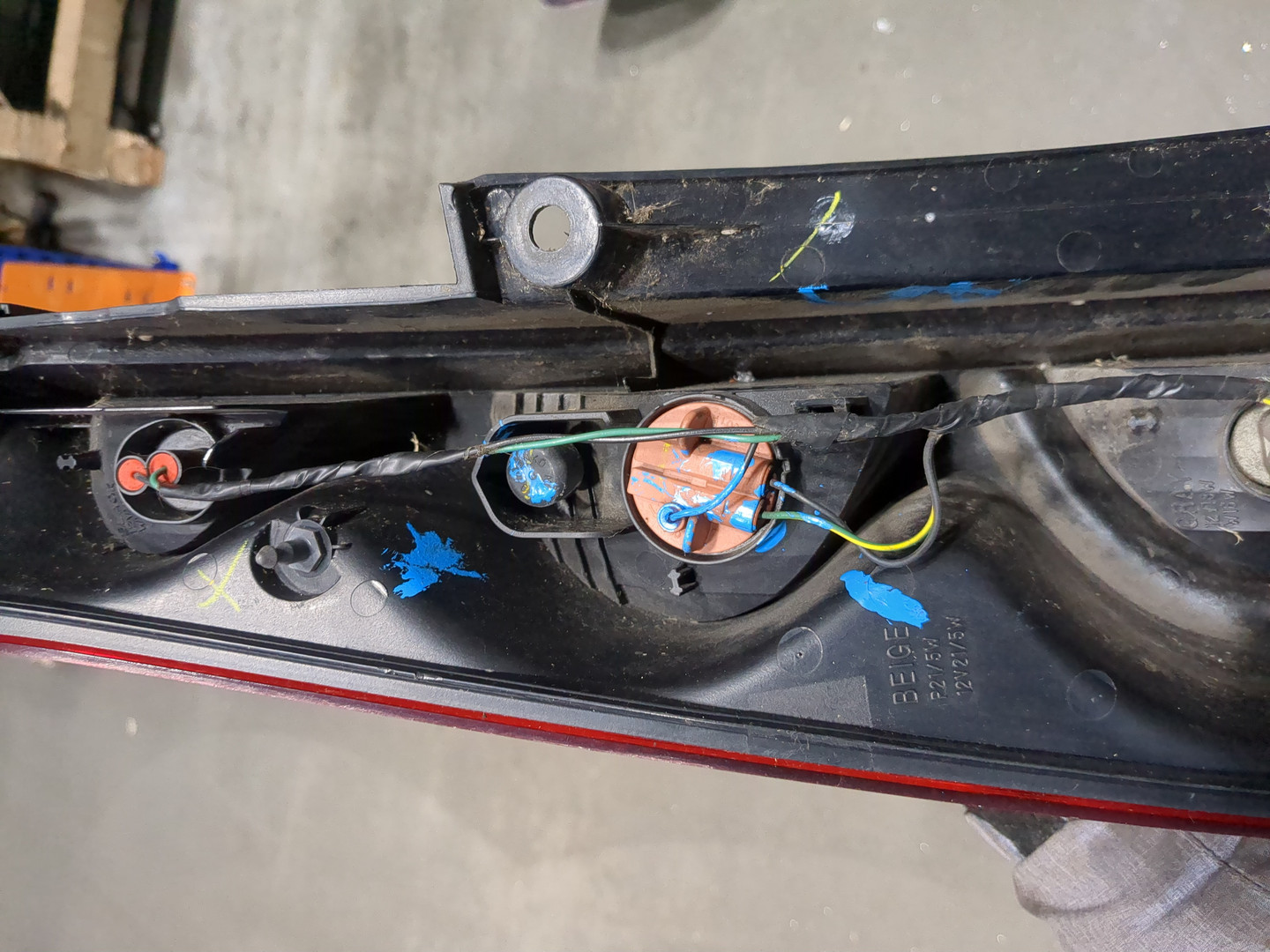 Фонарь задний правый