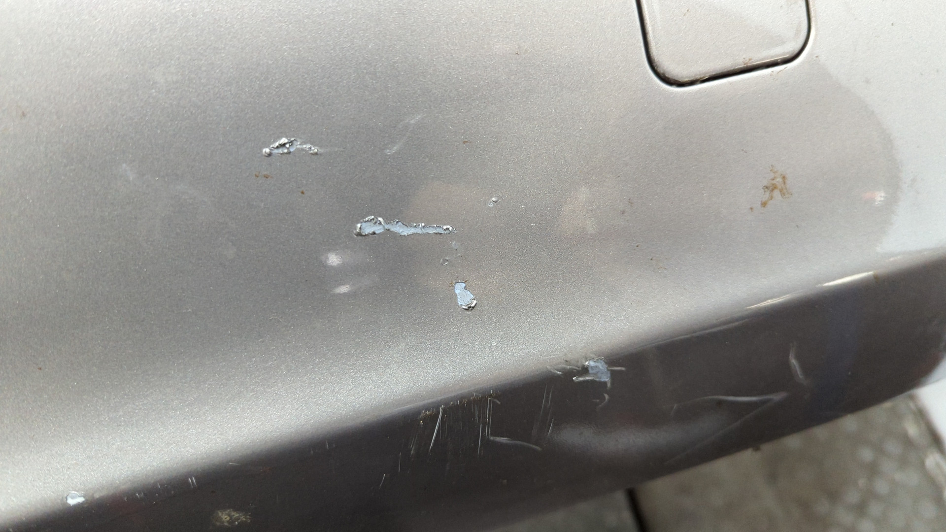 Бампер задний