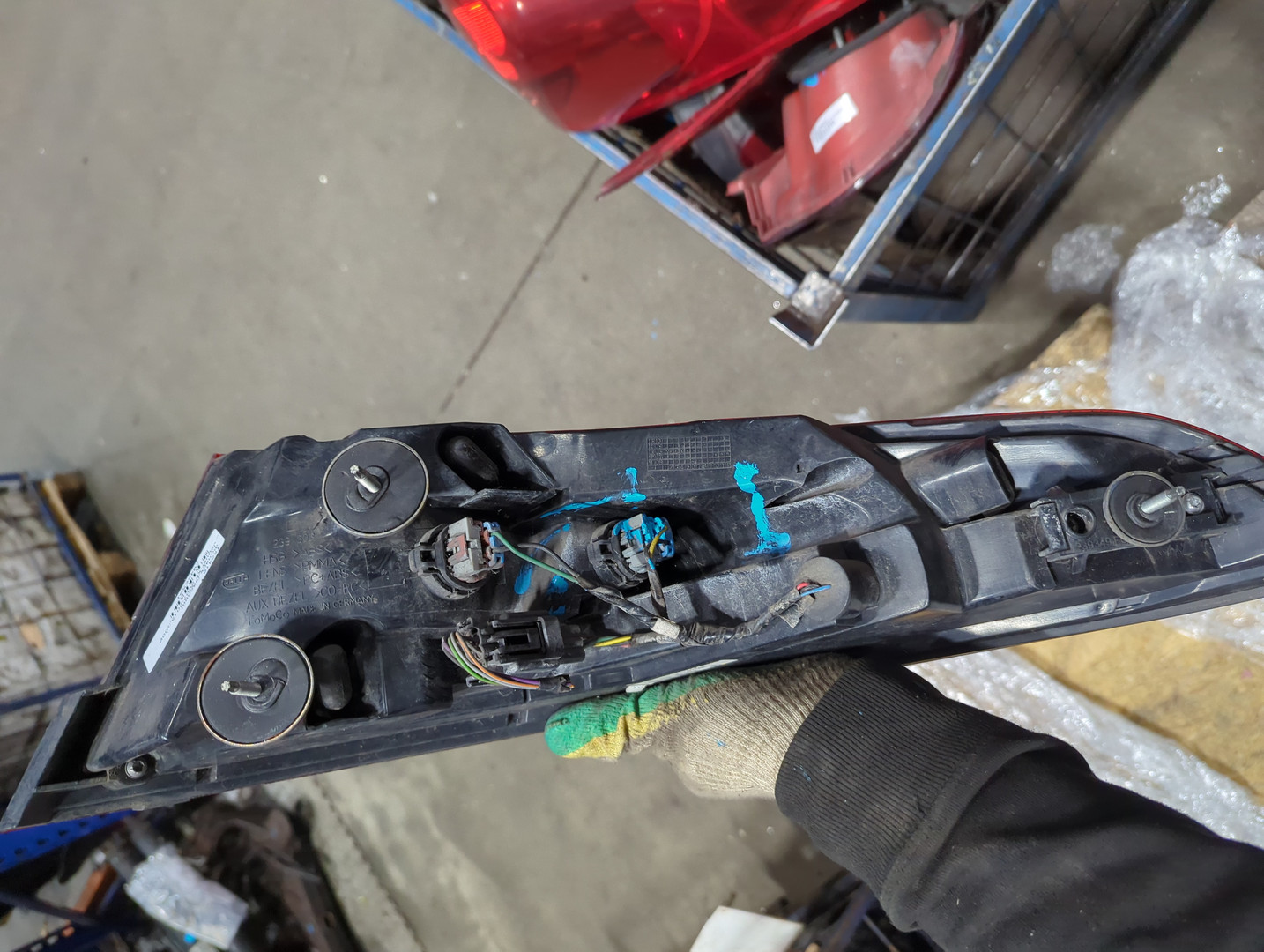 Фонарь задний левый