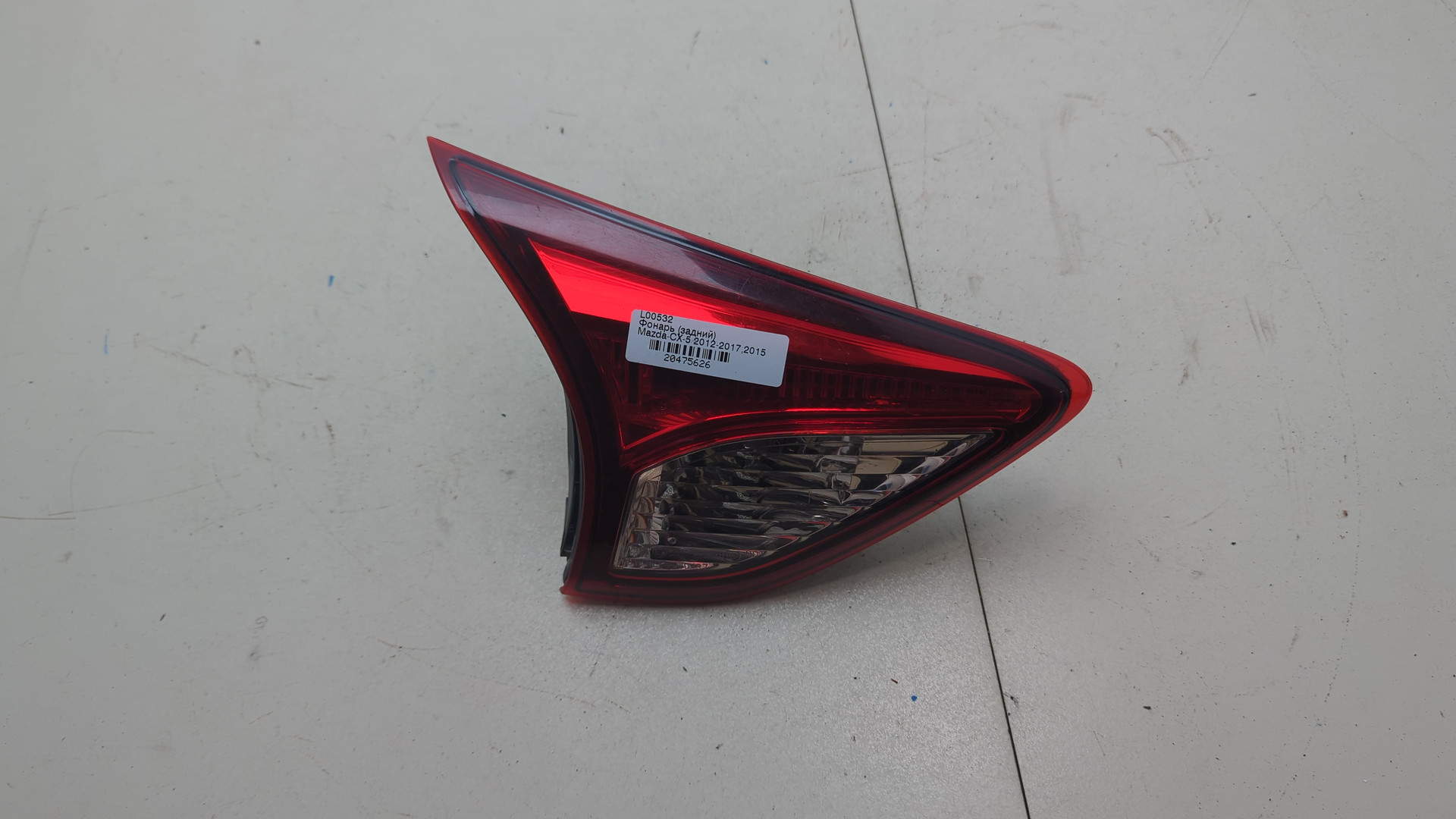 Фонарь задний внутренний правый