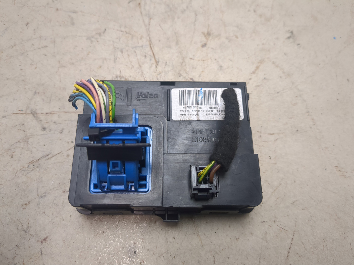 Блок управления климатической установкой