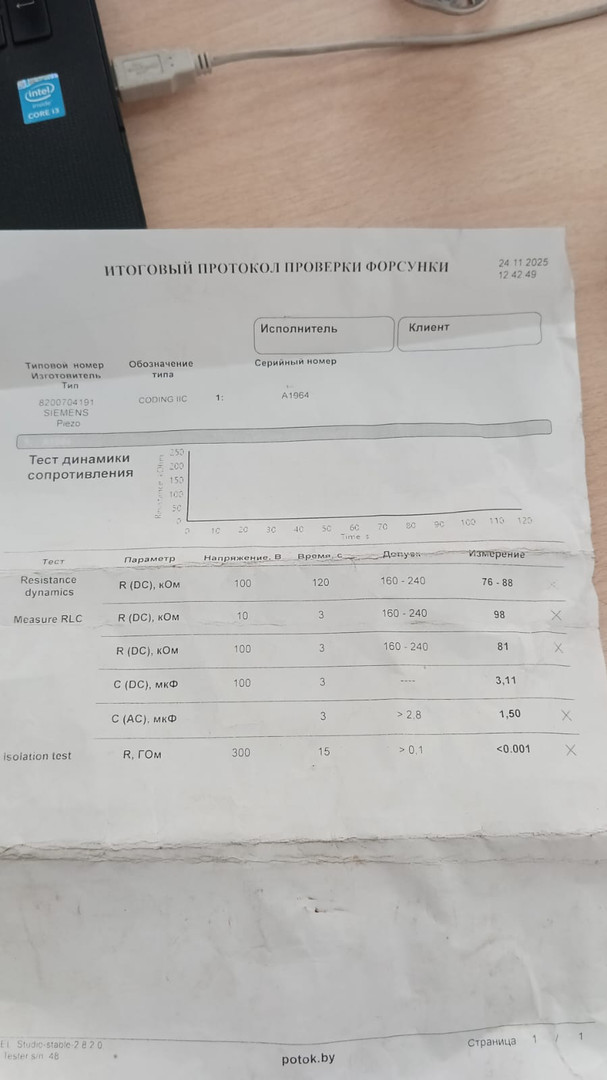 Форсунка дизельная электрическая