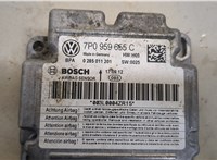  Блок управления подушками безопасности Volkswagen Touareg 2010-2014 20504316 #2