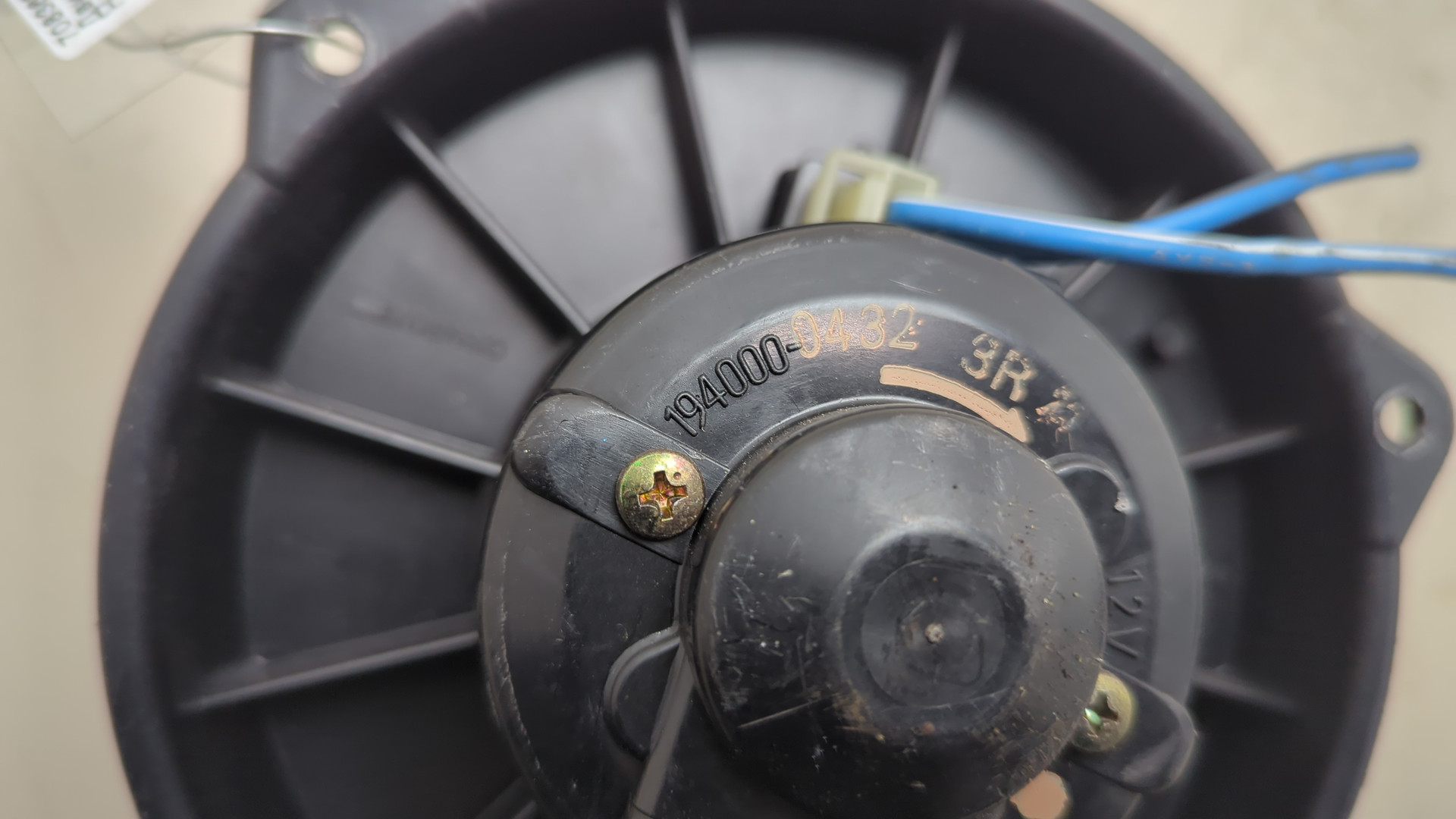 Моторчик печки