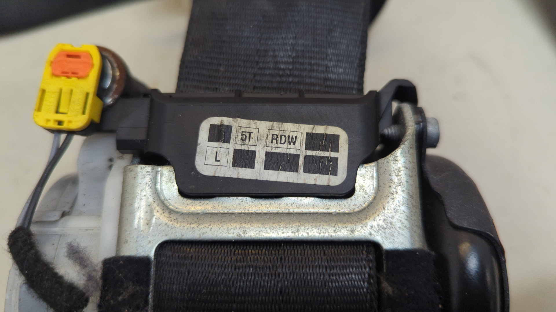 Ремень безопасности