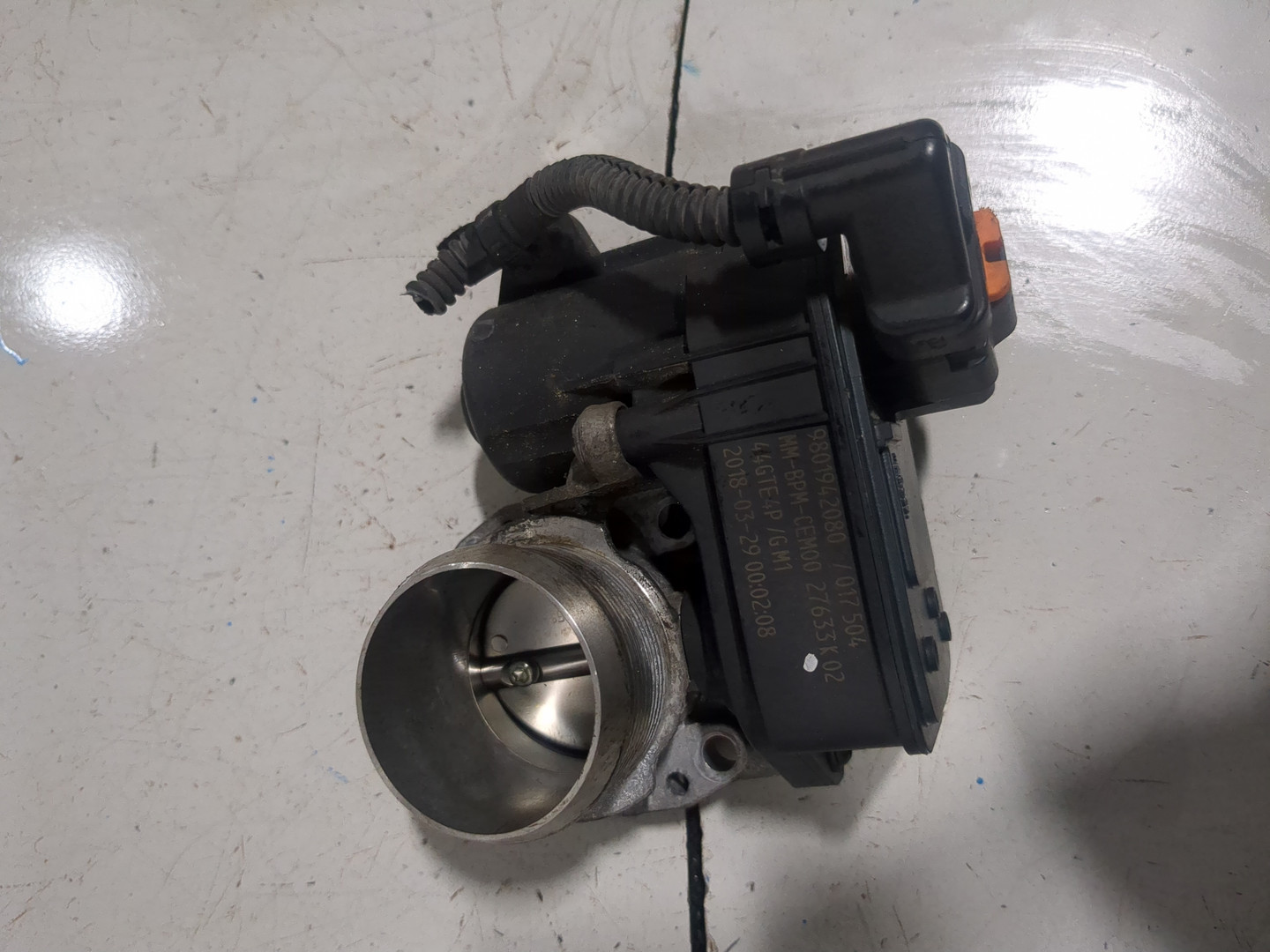 Заслонка дроссельная электрическая