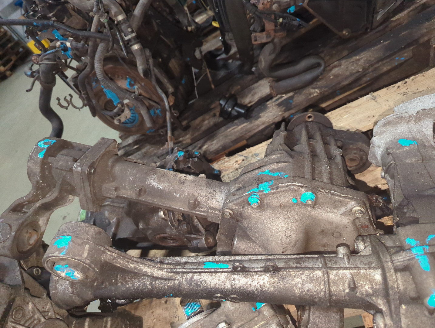 Редуктор переднего моста