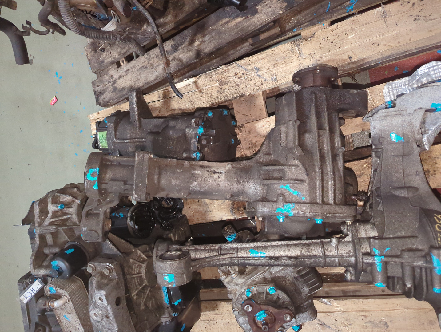 Редуктор переднего моста