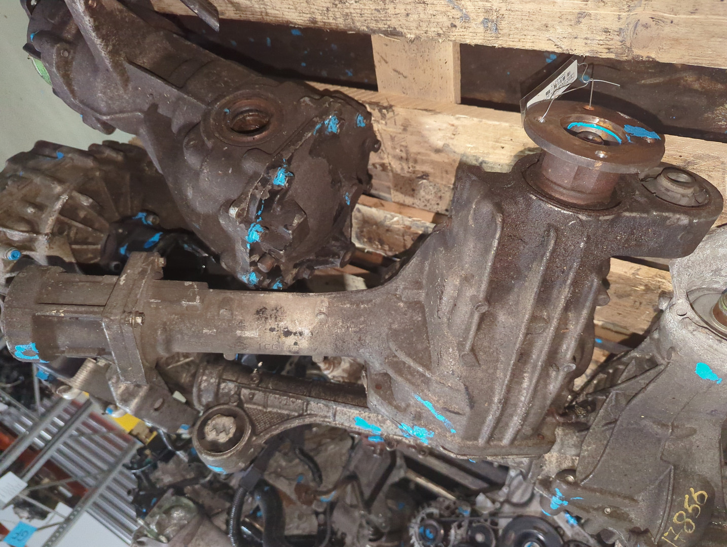 Редуктор переднего моста