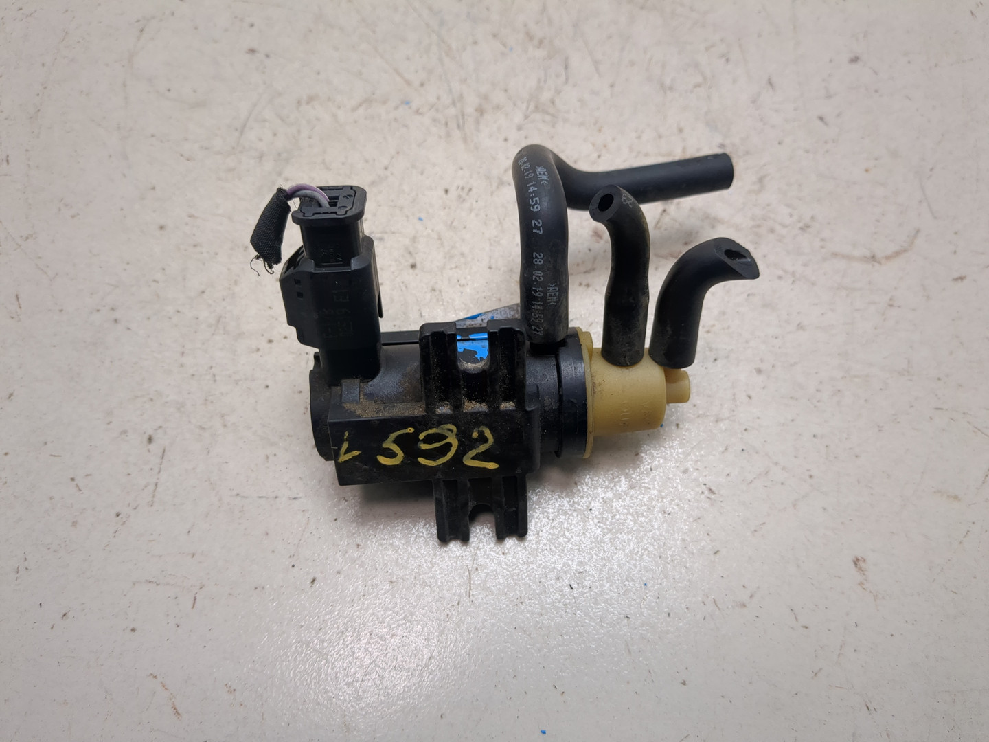 Клапан электромагнитный