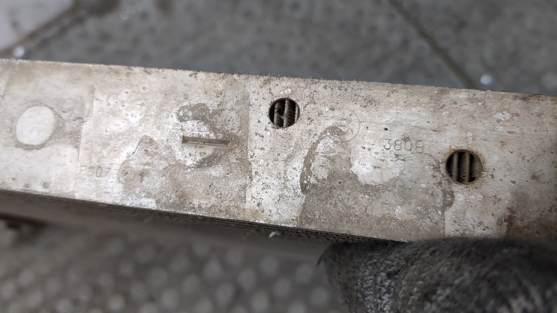 Радиатор охлаждения двигателя основной