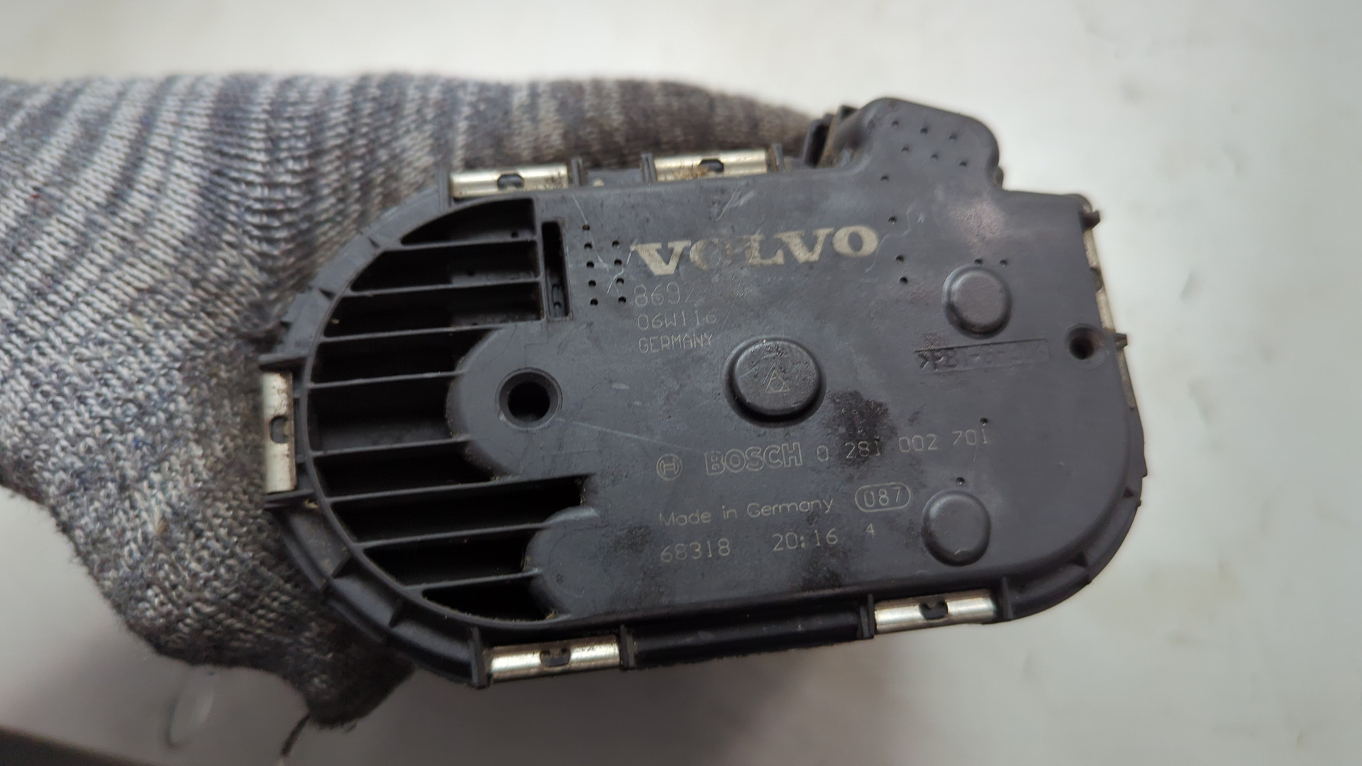 Заслонка дроссельная электрическая