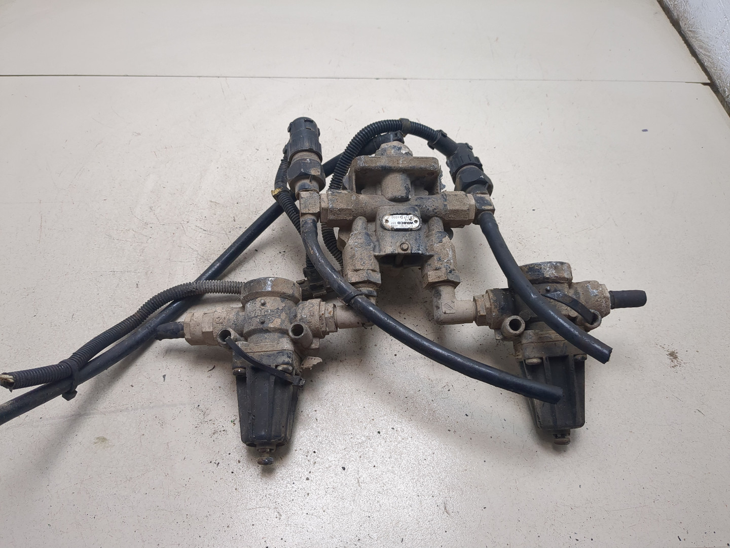 Кран защитный 4-х контурный