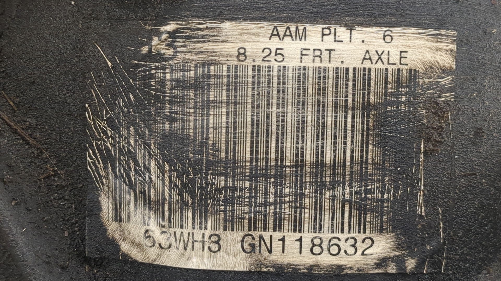 Редуктор переднего моста